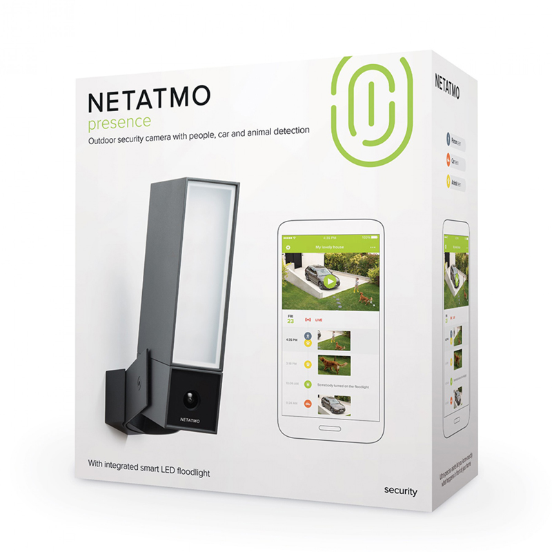 NETATMO - Caméra extérieure de sécurité Présence - SMARTHOME EUROPE
