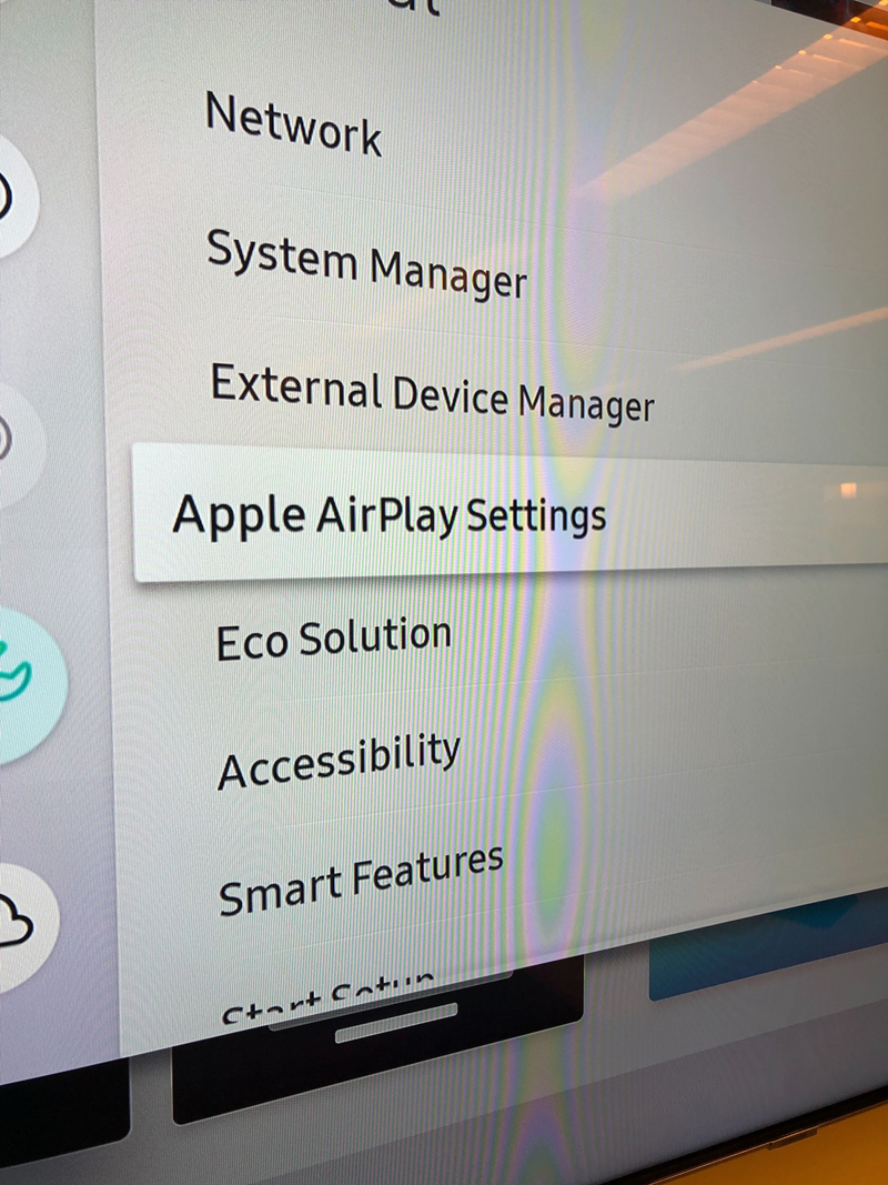 how to airplay from mac to samsung smart tv