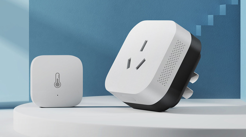 Feit Electric Built in WiFi Heating and Cooling Push Buttons Temperature & Humidity Sensor