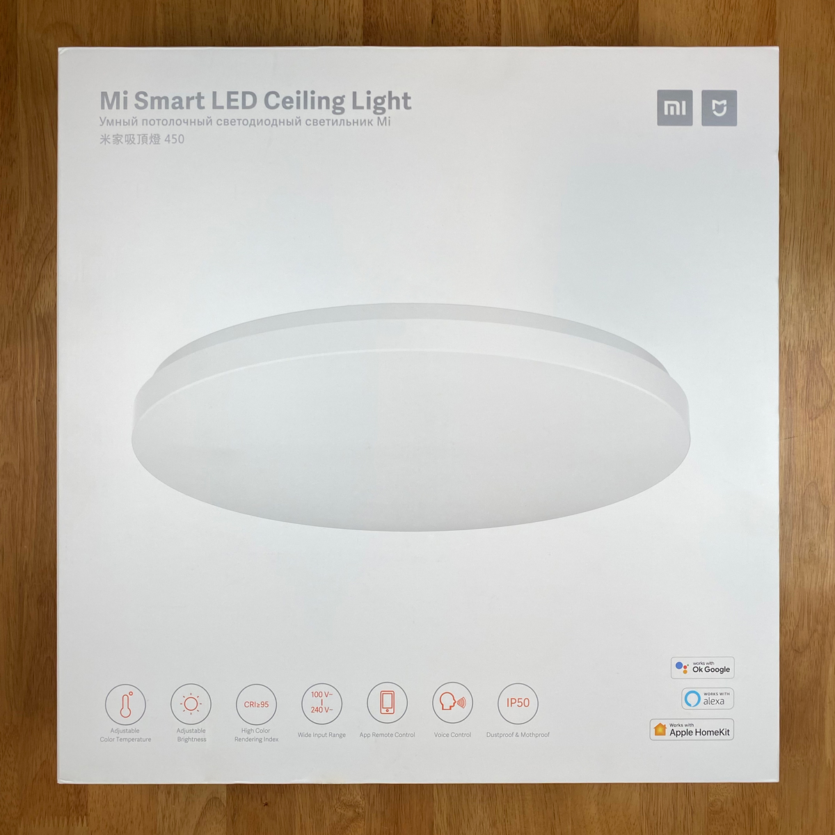 Mi Smart LED Ceiling Light 450 - Homekit and Reviews