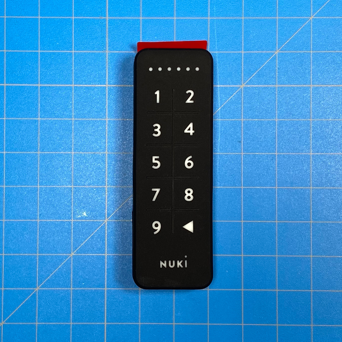 Nuki - You've never unlocked your door this quickly before. Thanks, Nuki  Keypad 2.0. Want to know more?