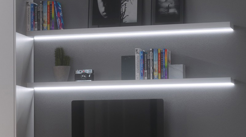 How To Install Led Strip Lights, Led Light Shelves