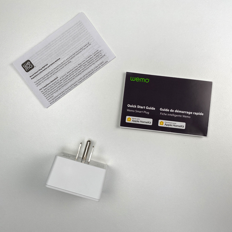 Wemo Smart Plug with Thread - Smart Outlet for Apple HomeKit