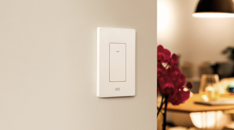 La empresa alemana de hogares inteligentes Eve ha lanzado hoy su prometido interruptor de luz habilitado para Thread en Norteamérica. El nuevo interruptor no